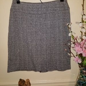 New York & Company Stretch Herringbone Skirt